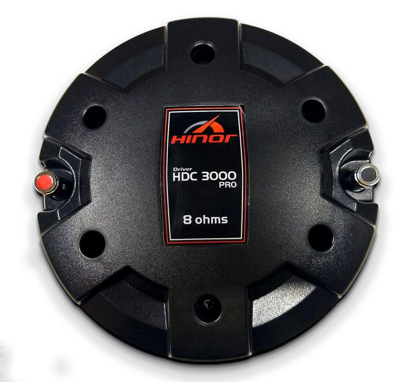 Driver Hinor Hdc 3000 Pro 8Ohms Fenólico - Driver Automotivo